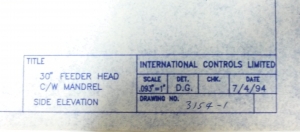 International Controls Uncoiler Systems 3154
