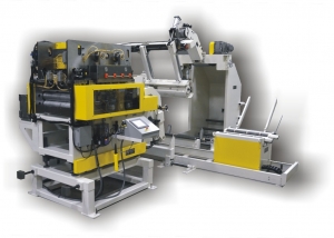 Uncoiler system compact line
