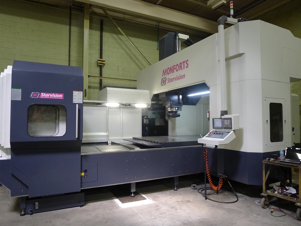 Monforts-Starvision CNC Double Column Machining Center